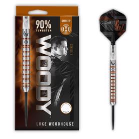 Luke Woodhouse S2 90% NT steeltip dartpile fra Harrows